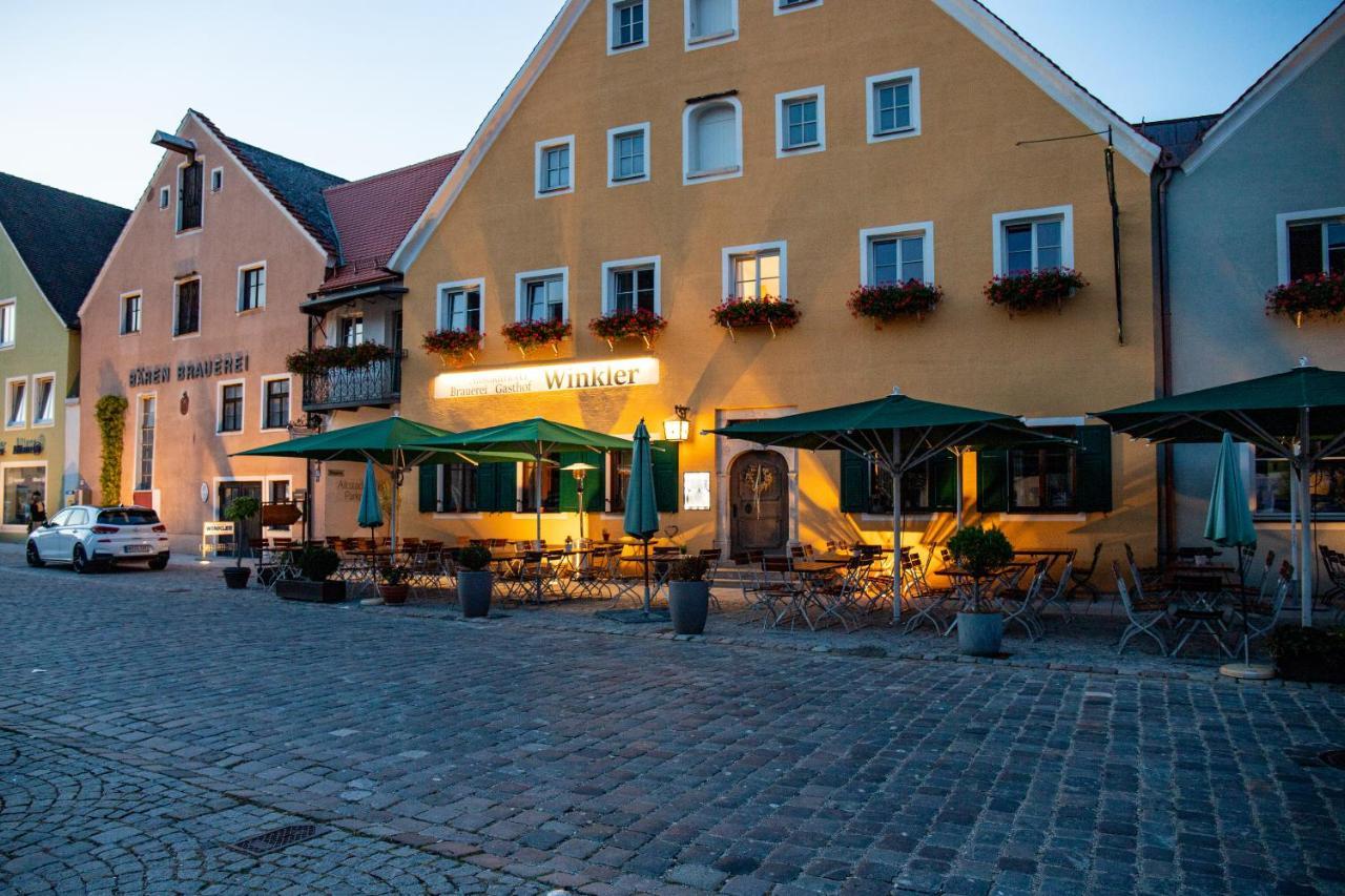 Altstadthotel Brauereigasthof Winkler แบร์คิง ภายนอก รูปภาพ