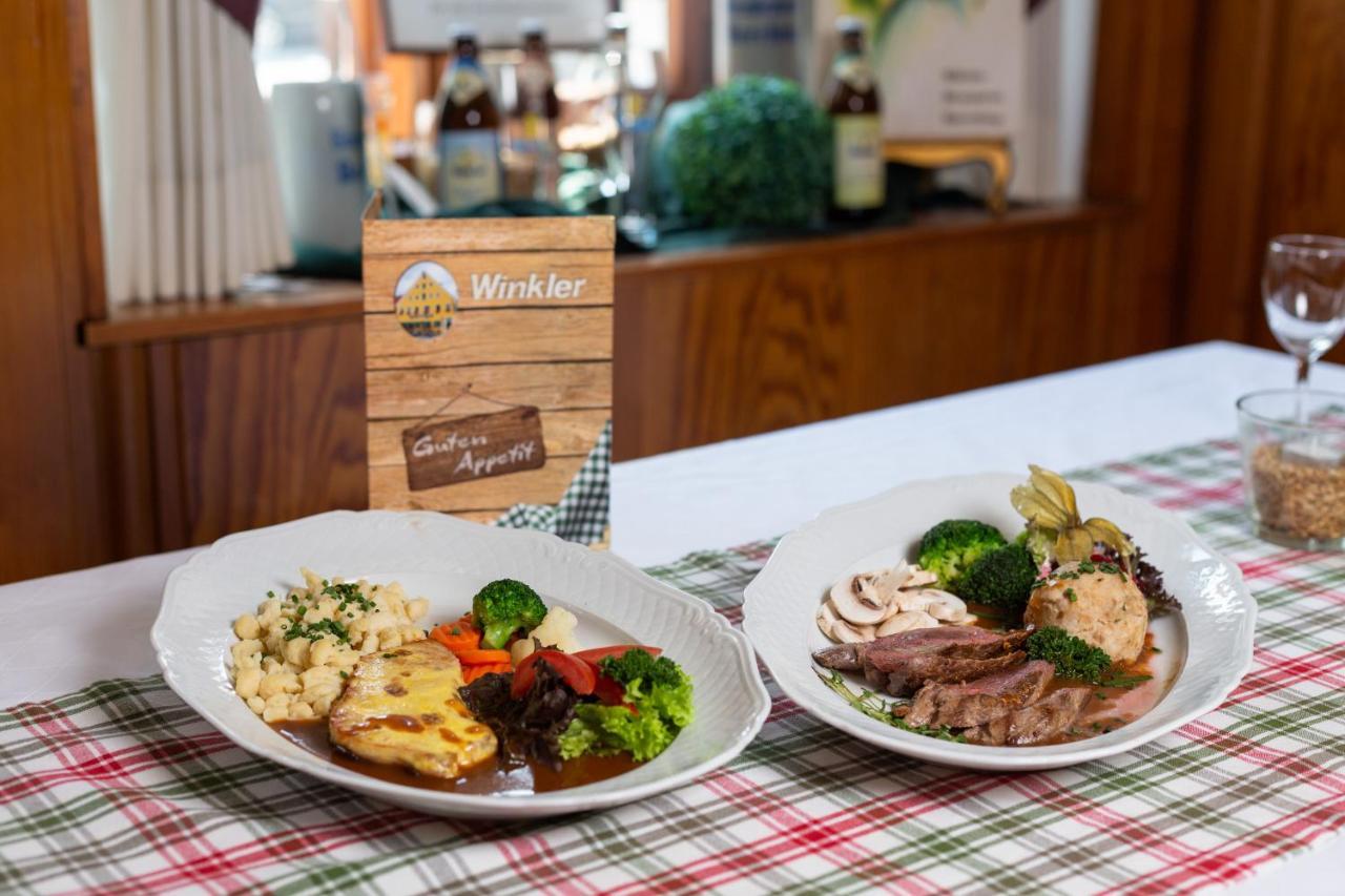 Altstadthotel Brauereigasthof Winkler แบร์คิง ภายนอก รูปภาพ